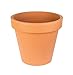 Produktbild BigDean XL Blumentopf Ø 50 cm aus Kunststoff - Terrakotta - Pflanztopf Containertopf Übertopf Pflanzkübel rund - Drainage-Möglichkeit
