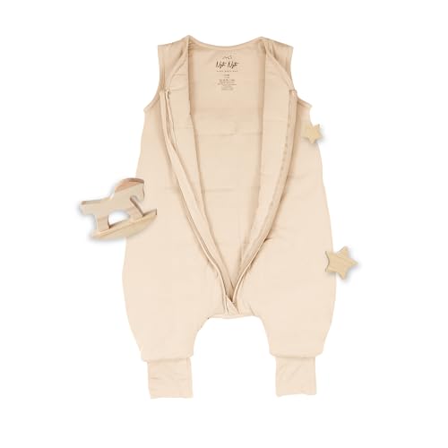 Image of Sleeveless Soft Baby & Toddler Sleeping Sack, Breathable with Adjustable Feet Cuffs & Anti-Slip Grip