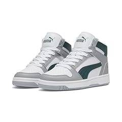Puma White/Malachite/Cool Mid Gray