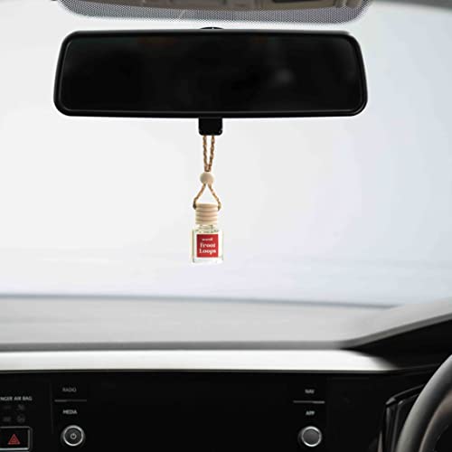 Ce Craft Car Air Hanging Fragrance Oil Diffuser – Car Air Freshener Diffuser For Essential Oils, Scents Fragrance Aromatherapy Automobile Diffuser, Long Lasting Car Diffuser Bottle (Bourbon Vanilla) #TOP6