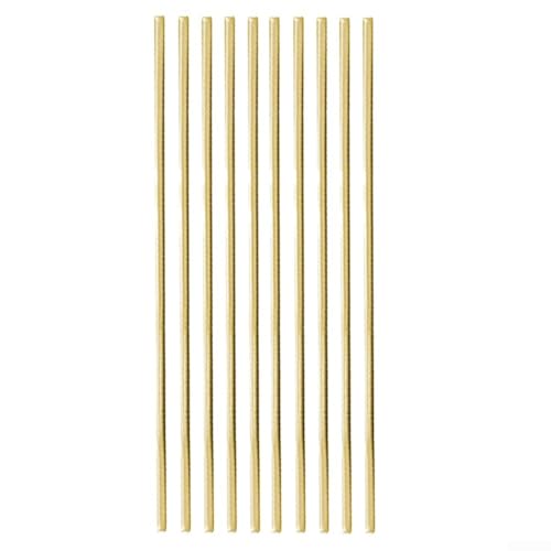 Flussante per saldatura in ottone a bassa temperatura, confezione da 10, comode e leggere (33 cm x 1,6 mm)