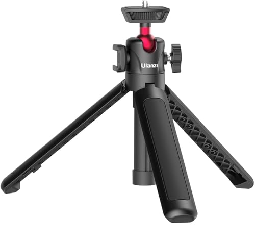 Trípode de 4 niveles ULANZI con zapata fría para iluminación y audio en cámaras réflex y Sony
