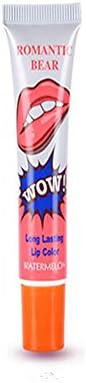 Ownsig Women Easy Peel Off Long Lasting Makeup Tatto Lip Gloss Lipstick (Watermelon Red)