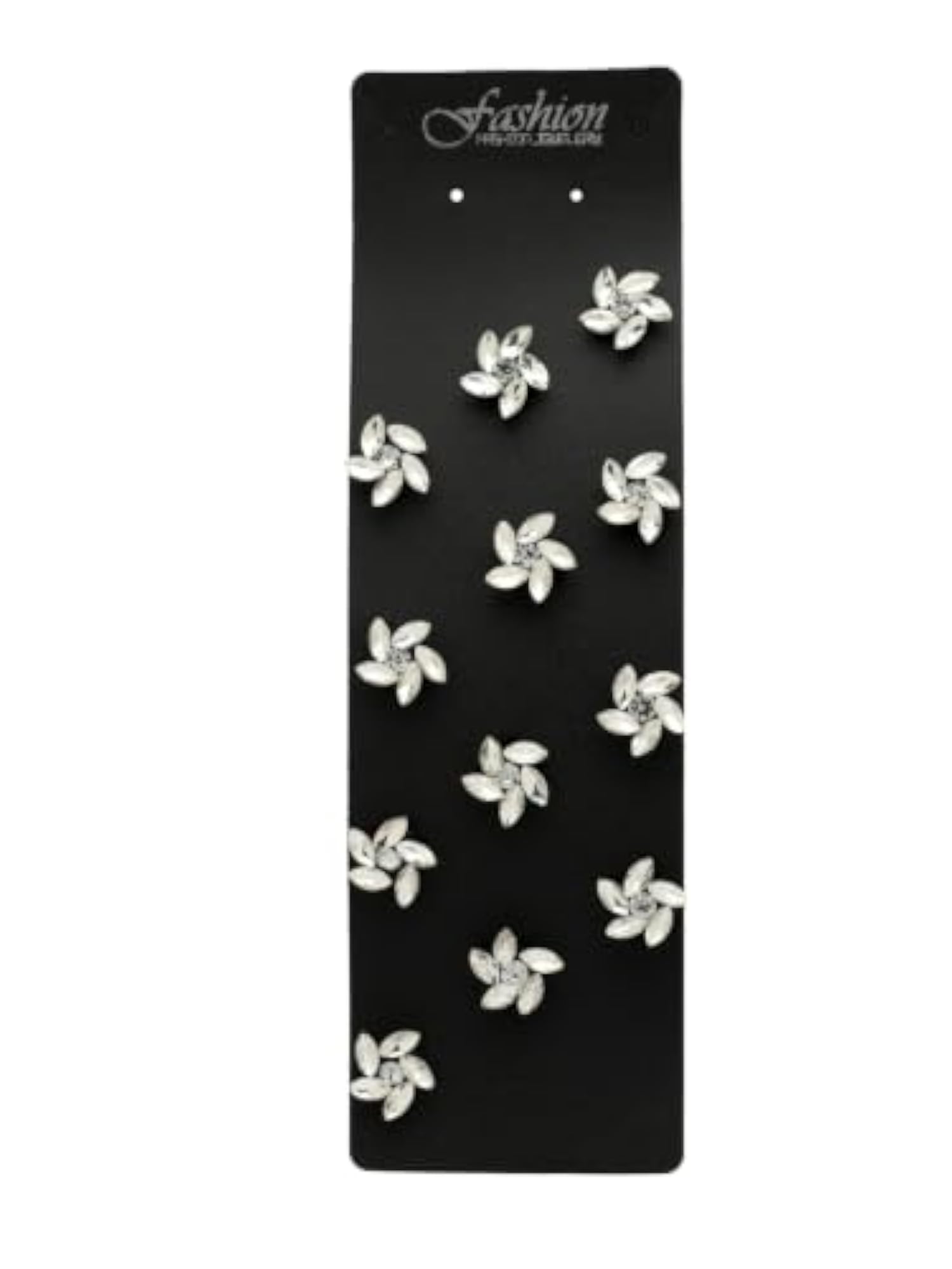 Velcro Flower Hair Accessories Set of 12