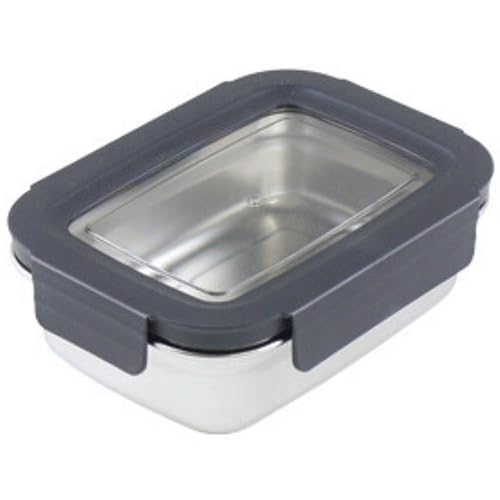 JoyfulDays Fiambrera Acero Inoxidable 650ml Stainless Steel Food Container SUS304 Bento Box para Adulto y Niños Lonchera Sin BPA y apta para Lavavajillas Tupperware para Escuela Trabajo