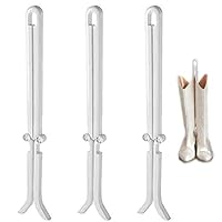 Boot Tree Shaper 3pcs Boot Shape Holders Boots Clips Plastic Long Boots Knee High Shoes Clip Support Stand Folding Boot Shaper