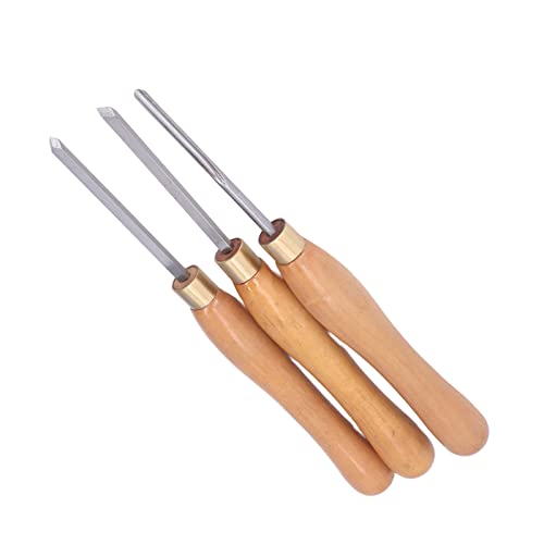 Cincel para Torno de Madera con Mango de Haya y Punta de Acero miniatura 6