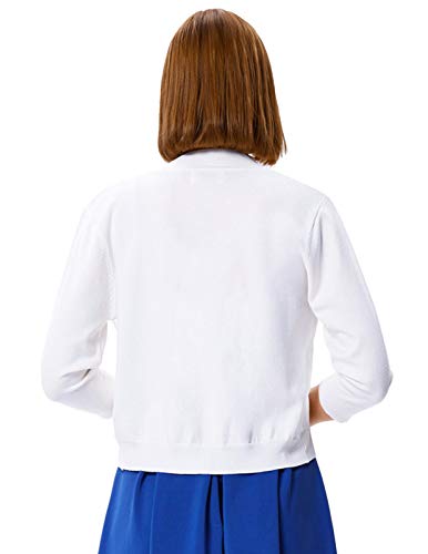 Image of GRACE KARIN Women Cardigan Sweaters Lightweight Knit Cropped Cardigans Trendy 3 /4 Sleeve Shrug Bolero S-3XL