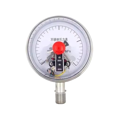 Manomètre à vide YXC-150BF en inox robuste pour milieux exigeants