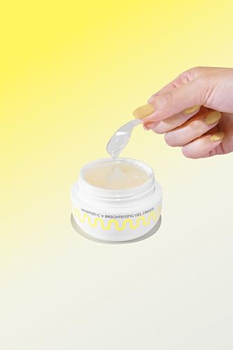 Image of COMMONLABS Vitamin C Brightening Gel Cream (50g) - Lightweight Daily Face Moisturizer with Pure Vitamin C & 6-Layer Hyaluronic Acid - Dark Spot Correction & Skin Barrier Repair - Refreshing K-Beauty Water Cream