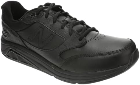 New Balance mens 928 V3 Lace-up Walking Shoe, Black/Black, 8 X