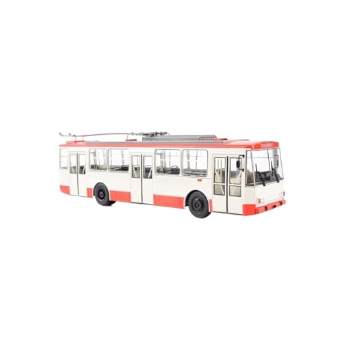 Bus Skoda-14TR en métal 1:43 : fini les miniatures fragiles avec ce modèle double essieu