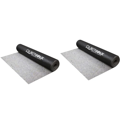 QuietWalk LV Underlayment for Luxury Vinyl, Laminate & Wood Flooring - Sound Reduction & Moisture Protection - 360 sf & 200 sf Rolls