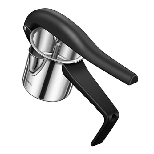 Exprimidor manual de acero inoxidable 316, exprimidor de frutas y verduras, extractor de zumos de alta eficiencia, accesorios de camping al aire libre