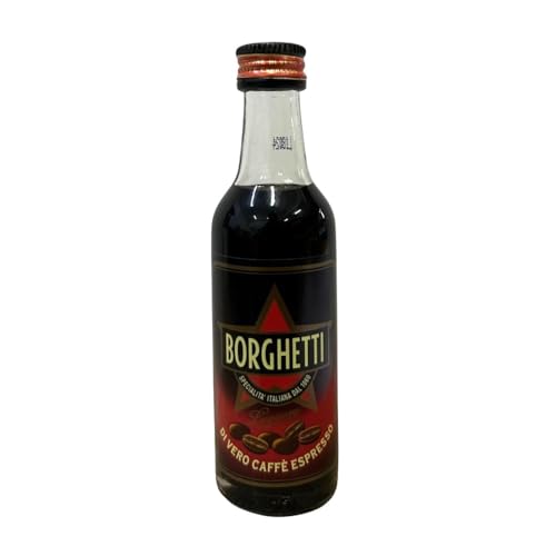 Mignon Liquore CAFFE' BORGHETTI 25 % vol. - 5 CL Bomboniera Cerchi una bomboniera originale e gustosa per il tuo evento speciale? Il nostro liquore è la scelta perfetta! Un regalo raffinato e personalizzabile, ideale per celebrare ogni occasione, dal mat