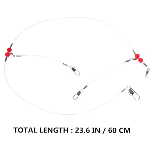 Líderes giratorios para pesca freshwater y saltwater miniatura 2
