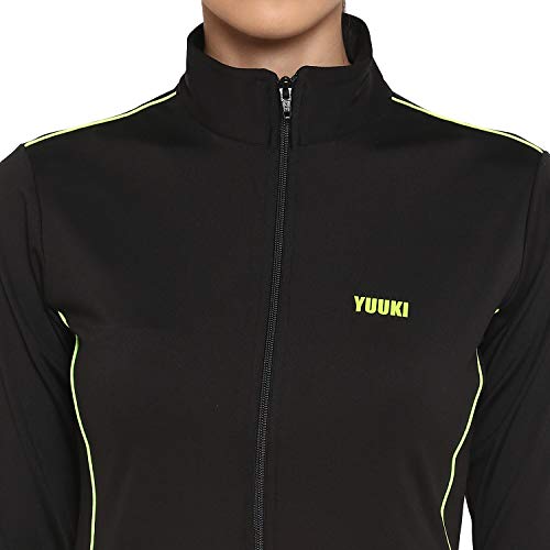 Image of YUUKI Women's Poly Spandex Wmn Core 365 Ts (Black X-Small)