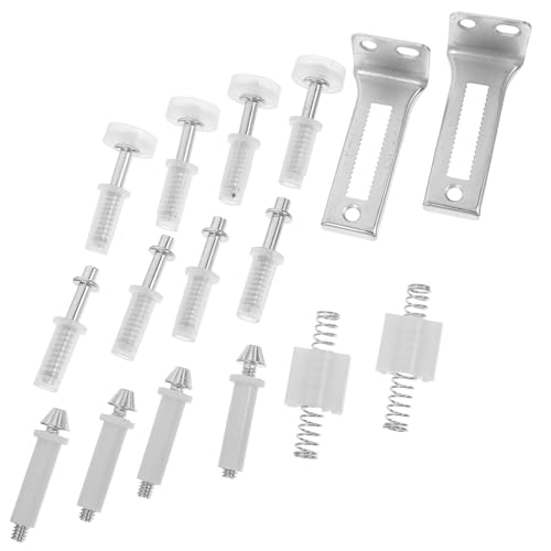 Kit de herrajes para puertas plegables ABOOFAN con bisagras pivotantes autorreclamables y pivotes superiores para puertas empotradas miniatura 1