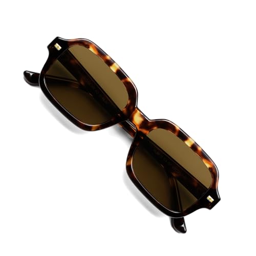 VANLINKER Retro Square Polarized Sunglasses for Women Men Vintage Rectangle Shades VL9832