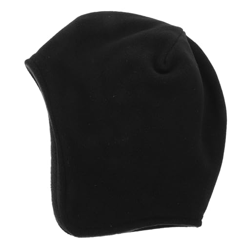 SOPOTUTU Cappello da Notte in Pile per Anziani Berretto Caldo Antivento con Fascia Elastica Larga Cappello da Dormire Traspirante e Confortevole per Notti Fredde Autunno Inverno