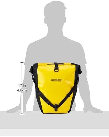 Ortlieb Back-Roller Classic QL2.1 Panniers (Pair) Yellow-Black #F5304