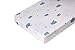 Elephant Clouds Nursery Crib Fitted Sheet Baby Girl Baby Boy Cot Bedding Set 1 PC White
