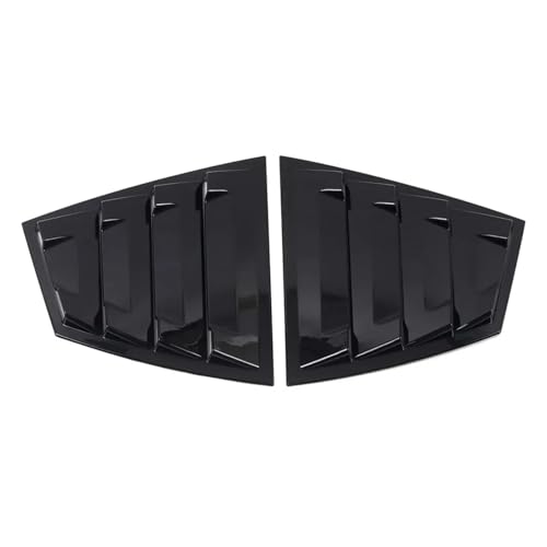 Persiennes de vitre latérale pour Subaru WRX STi 2015-2021 look sport noir brillant