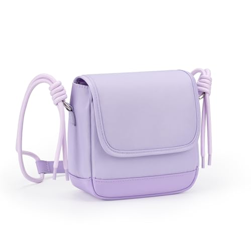 SQERO Tasche für fujifilm Instax Mini 12/11/9 DIY Sofortbildkamera Kameratasche mit verstellbarem Schultergurt zum Tragen auf Reisen(Lila)