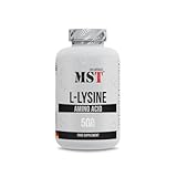 MST® Lysine – L-Lysin (essentielle Aminosäure) – geschmacksneutral – klare tägliche Portion (240 Kapseln)