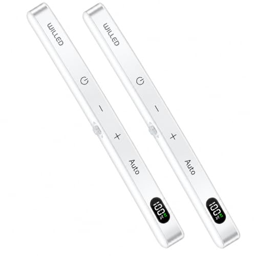 Image of 60 LED Under Cabinet Light, USB-C Rechargeable Motion Sensor Light