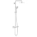 Produktbild GROHE Euphoria System 210 - Duschsystem mit Thermostatbatterie (Antikalk-System, Sicherheitssperre bei 38°, mit Ablage), chrom, 26363000