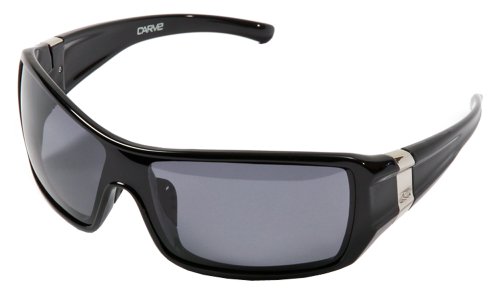 CARVE Korbin Sunglasses Men's Black Grey Polarized