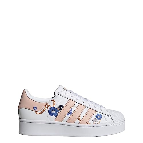 adidas Superstar Bold Shoes Women's, White, Size 7.5