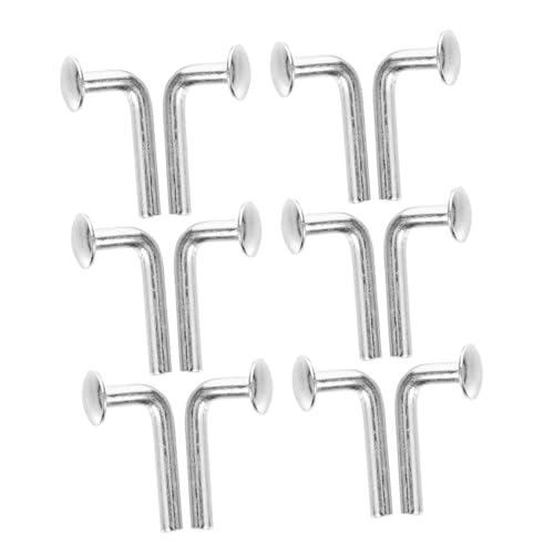 SOLUSTRE 70pcs Pallet Rack Drop Galvanized Safety Clip Latch Iron Material Long Lasting No Tools Required