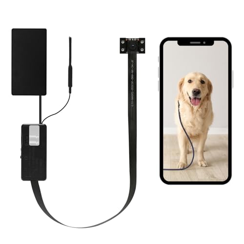 Image of HiKam WiFi Camera 2K Ultra HD, Spy Hidden Mini Wlan Video Camera, Wireless Cam Indoor, Motion Detection, 800mAh Battery, Cloud & SD Storage, Phone App (with Night Vision)