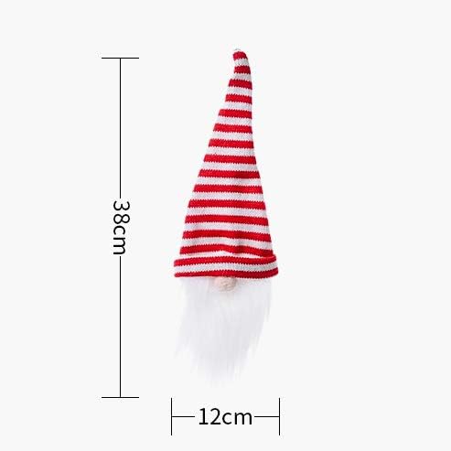 Miniatura 5 de AHOLTA DESIGN Fundas para botellas de vino  Lindos gnomos de Navidad, decoración de Papá Noel, muñeca de vino, Año Nuevo, cubierta decorativa para