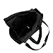 PillowPrim Hundetasche, Welpentasche - Tragetasche für kleinen und mittleren Hund, Katze - S - bis 5 kg, Tasche für unterwegs, Hundetrage mit Karabiner, Dog Carrier, Transporttasche, schwarz