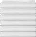 6 Pack - AMU Solutions Classic Flat Hospital Bed Sheets, Twin Size Flat Sheets Luxury Hotel Quality