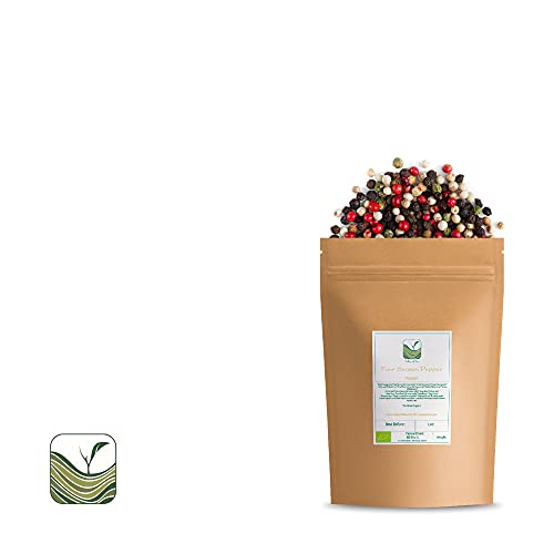 Vier Seizoenen Peperkorrel Bio - Peper MixVoor Maalmachine - Peperkorrel Multi-Kleurige Mix 50g - Afbeelding 7
