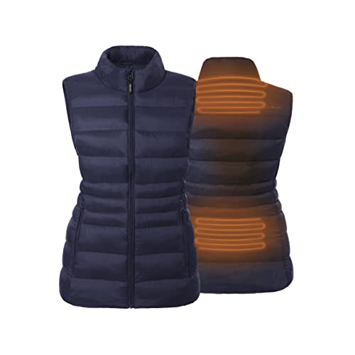 Veste chauffante sans manches femme gilet coupe slim 30seven autonomie 5H et batterie