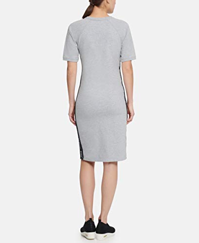 Image of DKNY Women's Short Sleeve Logo T-Shirt Dress