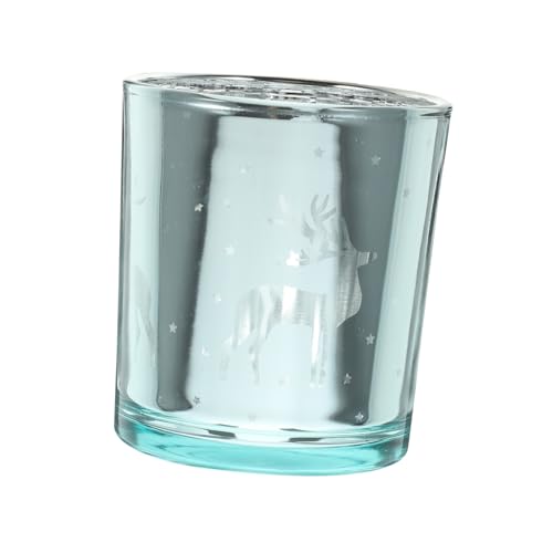 Alipis Candelabro Navideño De Rojo Copa De Vela para Mesa Decoración para Fiestas Navideñas