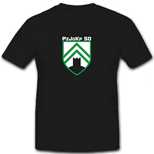 T-shirt 50 de coupe ample PzJgKp 5830 Noir XXXXX-Large uni