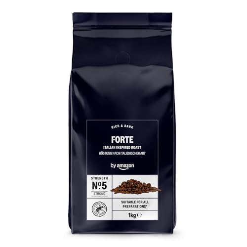 by Amazon Fuerte Café En Grano De Tueste Natural, 1kg