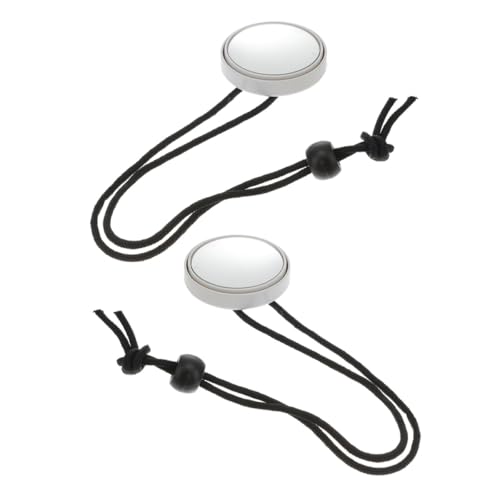 Abaodam 2 Piezas Espejos Retrovisores Ajustables para Buceo Grados con Correa Lateral para Seguridad Cuevas y Barcos Equipo Resistente y Fácil de Usar para Buzos