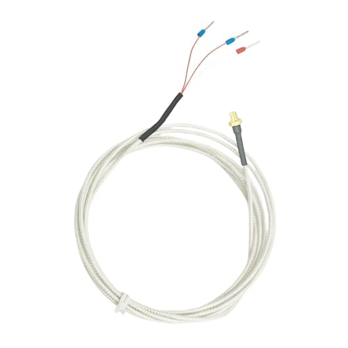 Sensor PT100 M4 de temperatura con tornillo y cable de 0.5 metros 2