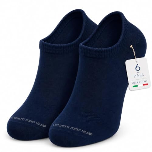 Chaussettes basses en coton : le confort invisible venu d'Italie