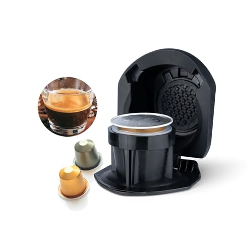 Coffee Capsule Pod Converter for NS Original Capsules, Reusable Coffee Pods Adapter Refill Coffee Capsule Converter Holder Compatible with Dolce Gusto Genio S/Piccolo XS