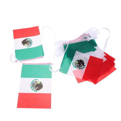 Drapeaux mexicains en guirlande pour décorer un anniversaire - 2