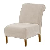 ✔Matériau : ces housses de chaise sont en velours doux. Il est respirant et confortable et peut être utilisé toute l'année. La grande élasticité permet une récupération rapide après l'étirement et peut envelopper complètement votre chaise, ce qui peut donner à la chaise une sensation différente.